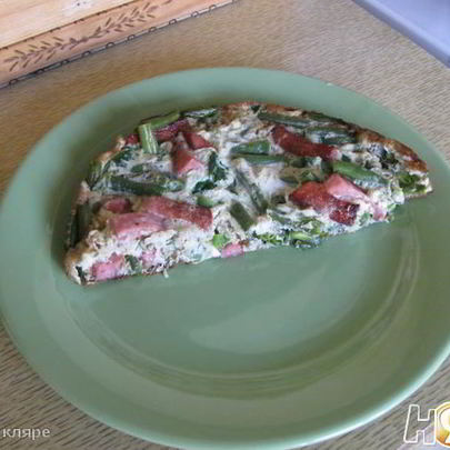 Зеленая яичница