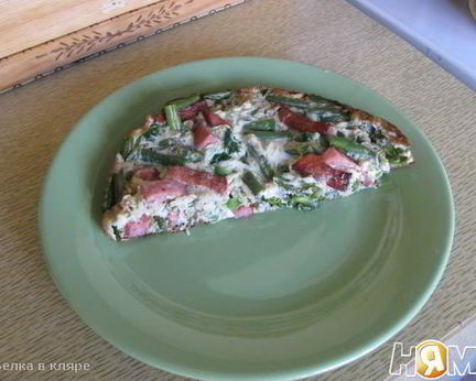 Зеленая яичница