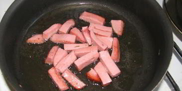 зеленая яичница