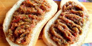 закуска из баклажанов с помидорами