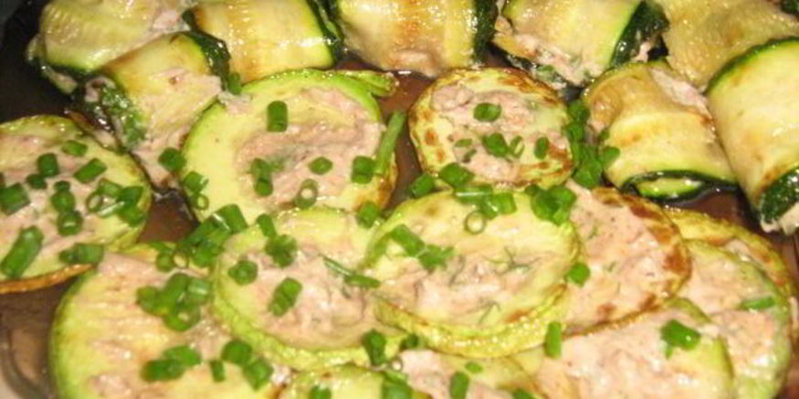 Рецепт закуски из кабачков с орехами