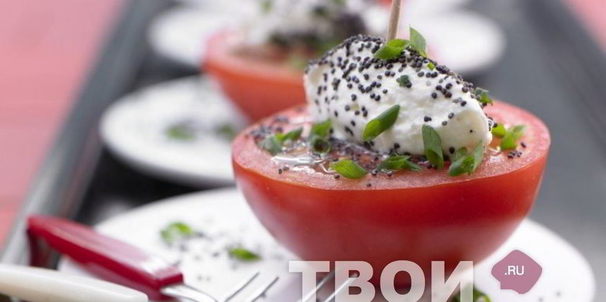 Рецепт закуски из помидор