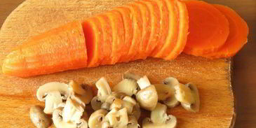 грибное заливное постное