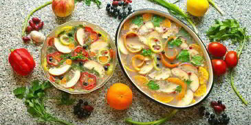 праздничное заливное из утки с брусникой утиная история