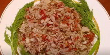 праздничное заливное из утки с брусникой утиная история