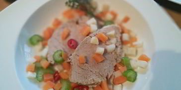 телячье заливное