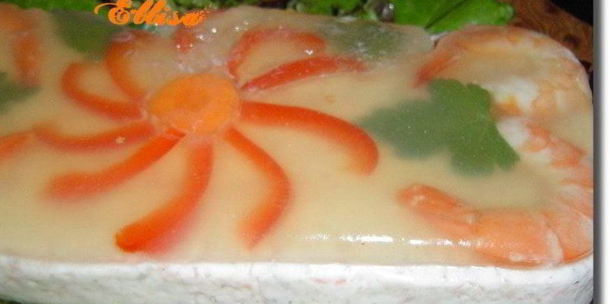 Рецепт заливного фантазии на тему моря