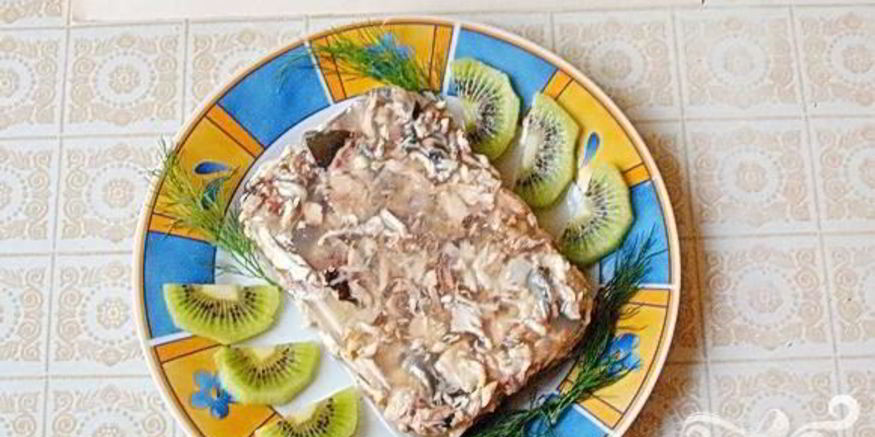 Рецепт заливного из голов толстолоба