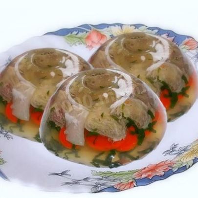 Заливное из говядины