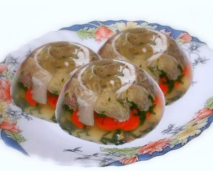 Заливное из говядины