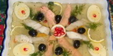 заливное из красной рыбы