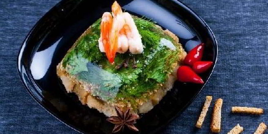 Рецепт заливного из креветок