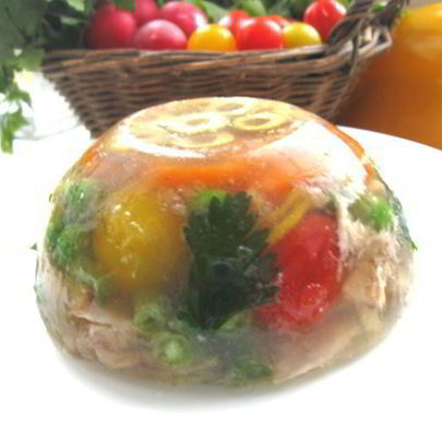 Заливное из курицы без добавления желатина