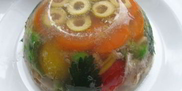 заливное из курицы без добавления желатина