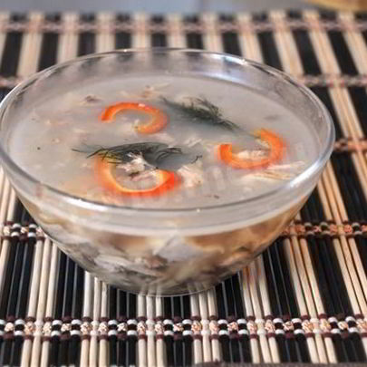 Заливное из курицы с желатином