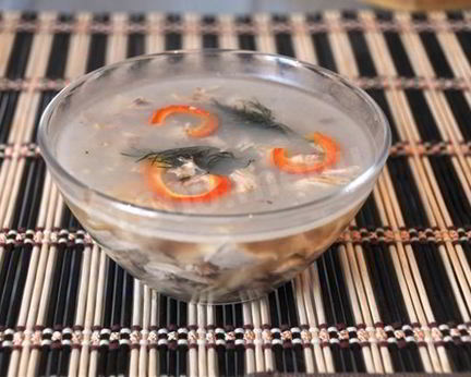 Заливное из курицы с желатином