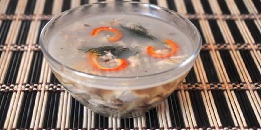 Рецепт заливного из курицы с желатином