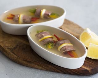 Заливное из окорока