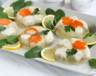 Заливное из скумбрии