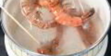 заливное из судака и креветок