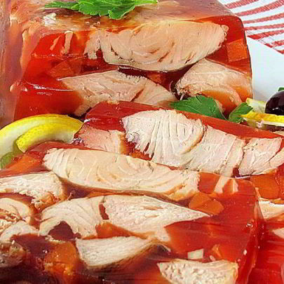 Заливное из судака