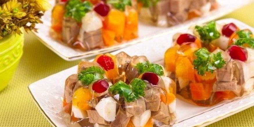 Рецепт заливного из телятины