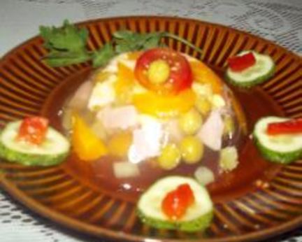 Заливное из ветчины