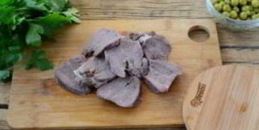 заливное из языка