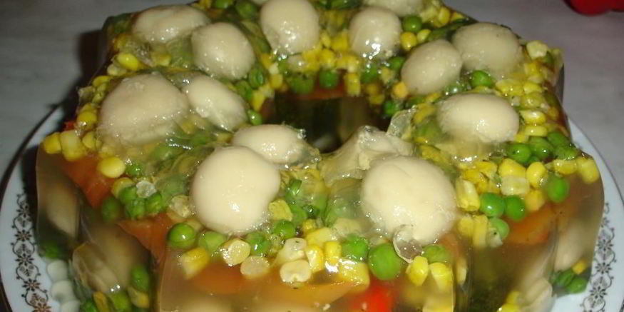 Рецепт заливного постного