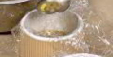 заливное с горошком и кукурузой