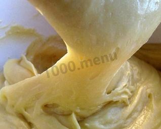 Заливное тесто на пирог на кефире просто