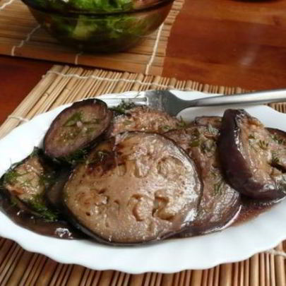 Жарено-маринованные баклажаны по-итальянски