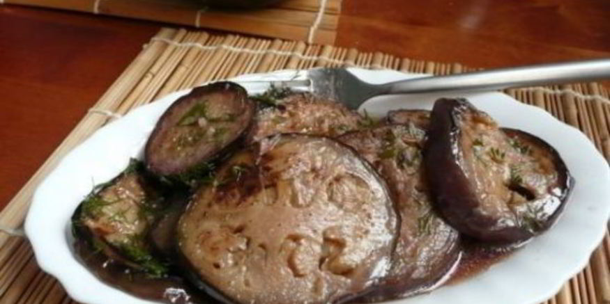 Рецепт жарено-маринованных баклажаны по-итальянски