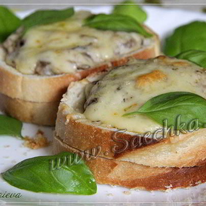 Быстрый жульен с грибами без кокотниц