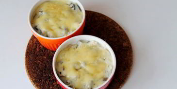 классический жульен с курицей