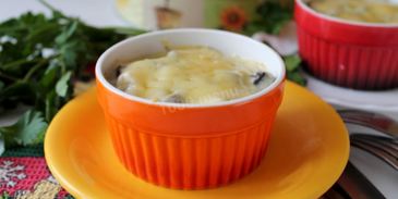 классический жульен с курицей