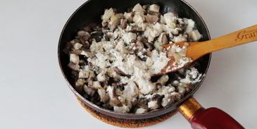 классический жульен с курицей