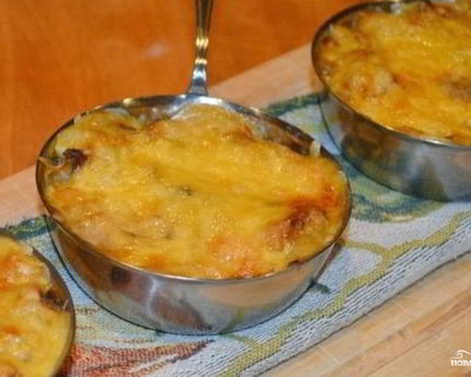 Жульен из индейки