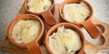 жульен из шампиньонов классический