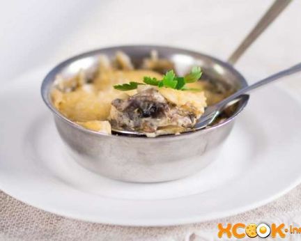 Жульен из шампиньонов