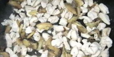 жульен на сковороде