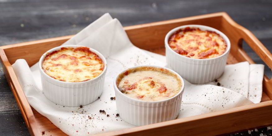 Рецепт жульена с баклажанами