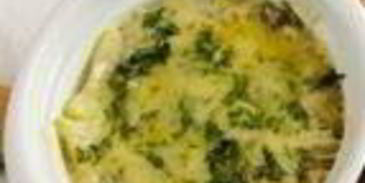 жульен с баклажанами