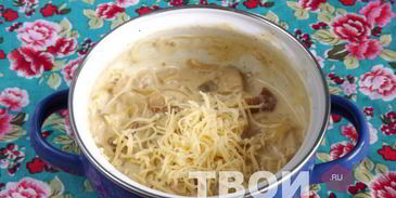 жульен с грибами