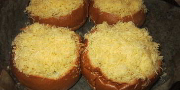 жульен в булочках