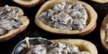 жульен в картофеле