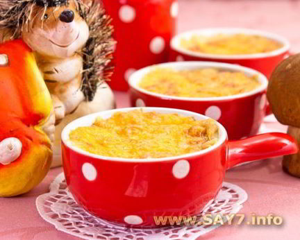 Жюльен из белых грибов