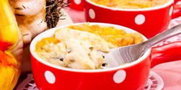 жюльен из белых грибов