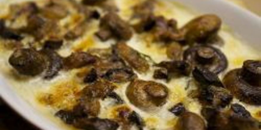 Рецепт жюльена из грибов и баклажан