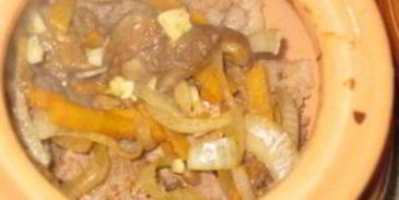 жюльен из мяса